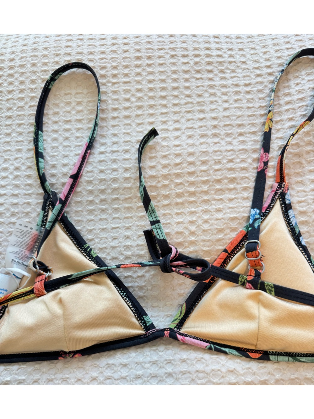 Poolside Paradiso Tropics Skimpy String Tie Bikini - Picture 7 of 8